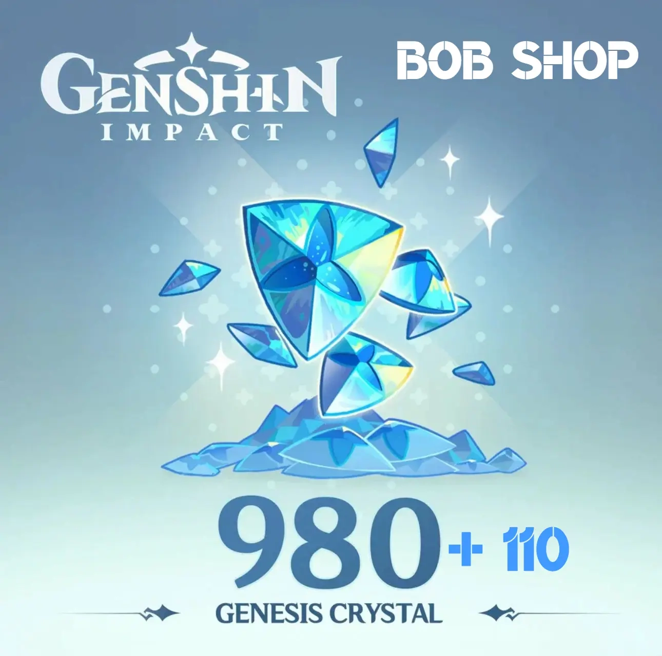 980+110 Кристаллов Genshin Impact | Автовыдача 24/7 | Онлайн