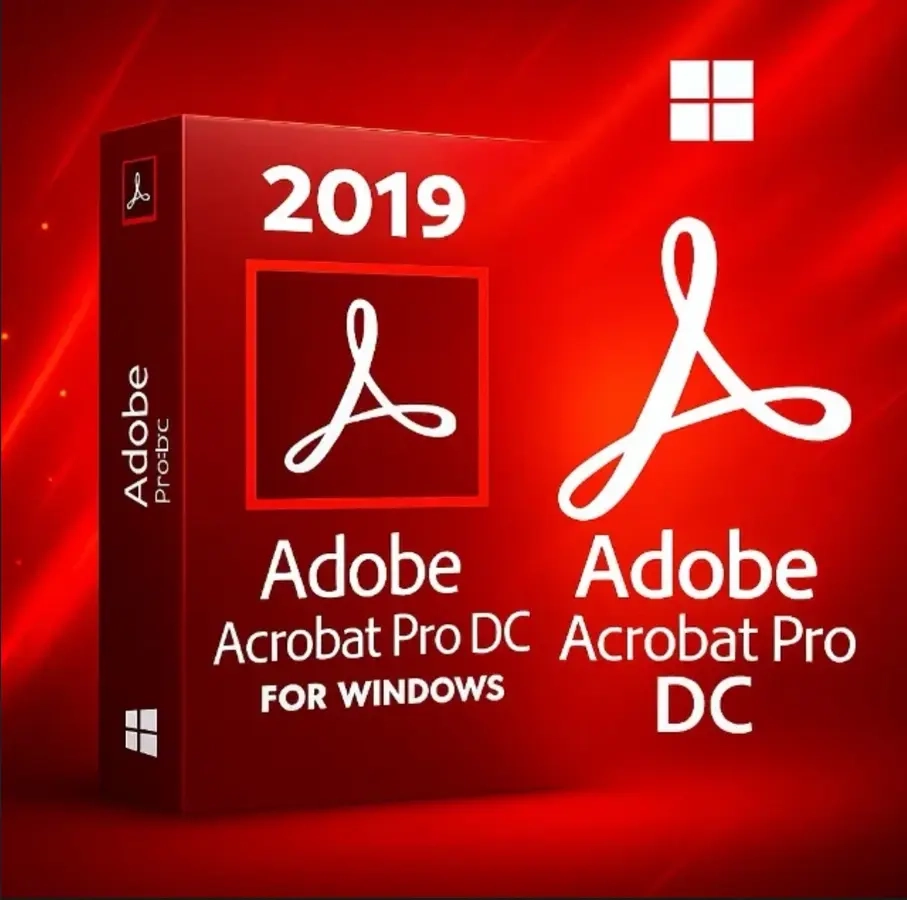 Adobe Acrobat Pro DC 2019: Пожизненная лицензия (Онлайн)