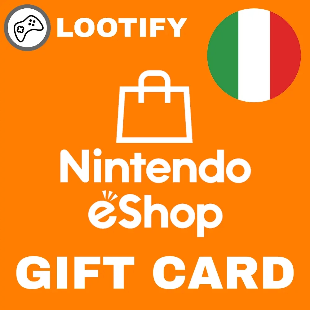 Подарочная карта Nintendo eShop Italy | 15/25/50/100 EUR