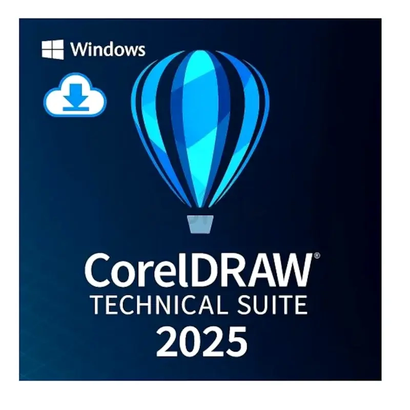 CorelDRAW Tech Suite 2025: Ключ Windows | 2 ПК | Онлайн