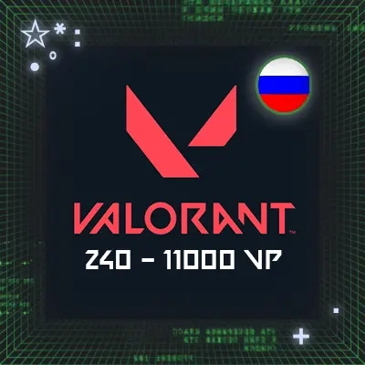 VALORANT POINTS Россия | Коды пополнения | 240-11000 VP