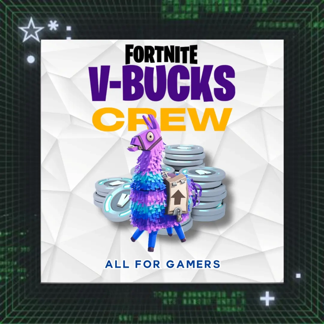 Fortnite В-Баксы и Crew (Epic/Xbox/PS) - Купить Онлайн