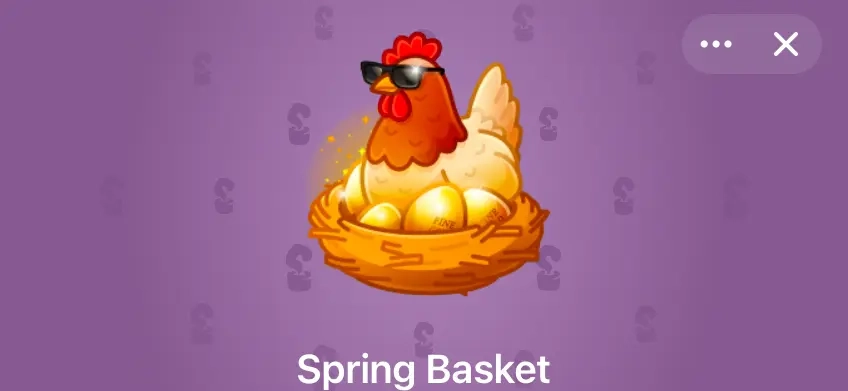 Spring Basket: Цифровой Подарок Онлайн | Редкий NFT