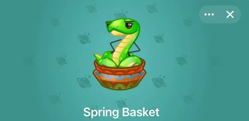 Spring Basket: NFT Подарок Онлайн | Выгодно и Быстро