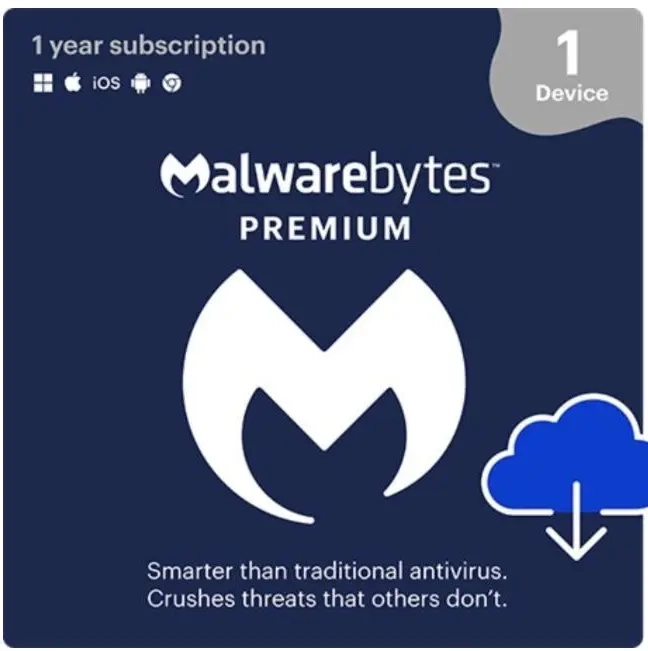 Malwarebytes Premium 1 год - ключ активации онлайн