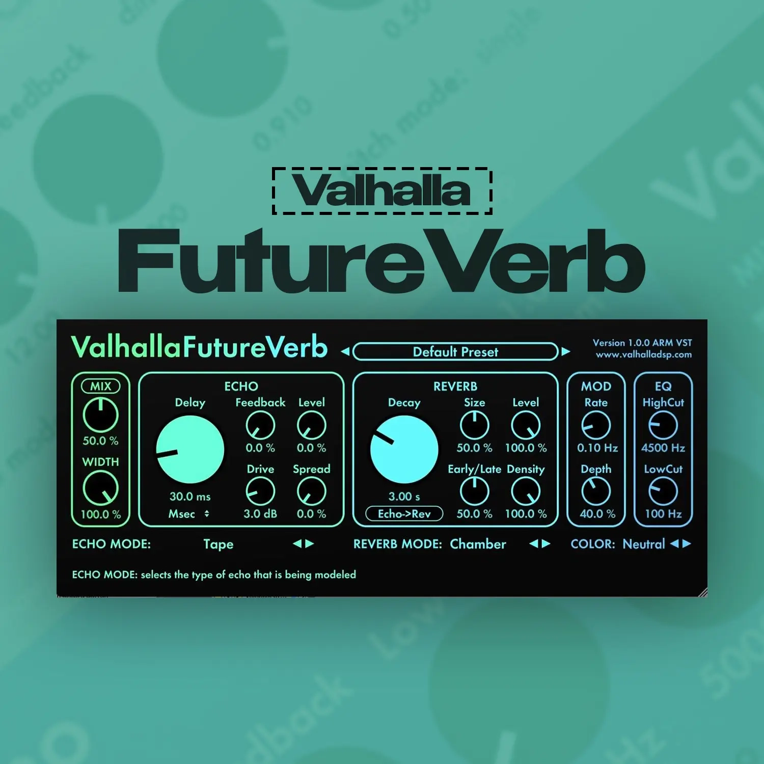 Valhalla FutureVerb: Ключ, Пожизненная Лицензия | Онлайн
