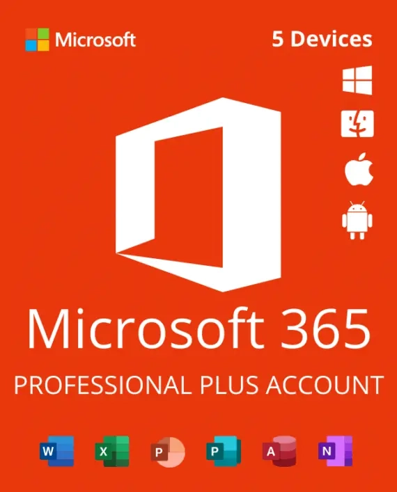 Microsoft Office 365 Pro Plus - Аккаунт, 1 год, 10...