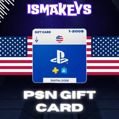 Код пополнения PSN (1-200$) USA | PlayStation Netw...