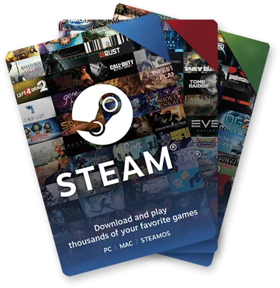Код пополнения Steam (INR/USD/EUR/...) - Купить он...
