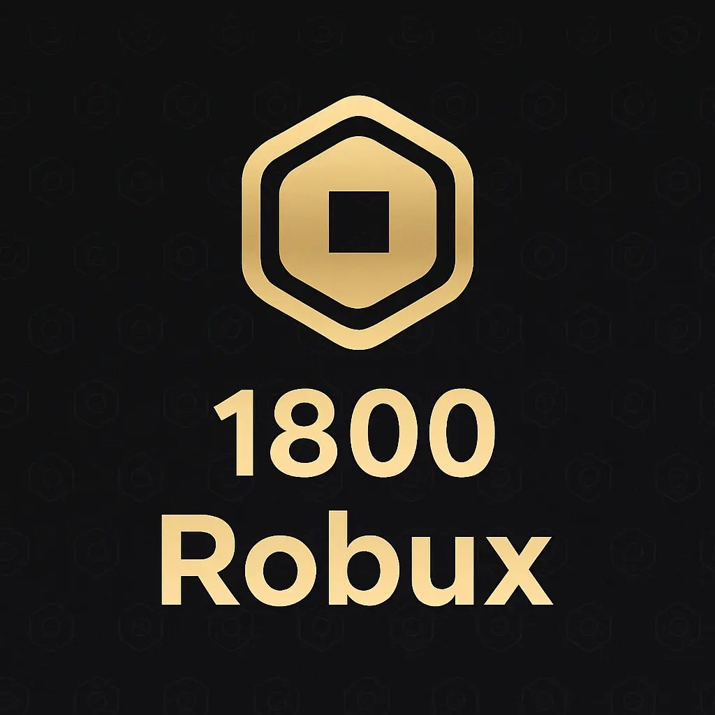 Промокод 1800 Robux | Глобальный | Roblox