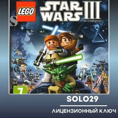 LEGO Star Wars 3: Ключ Steam (РФ+Все Страны)