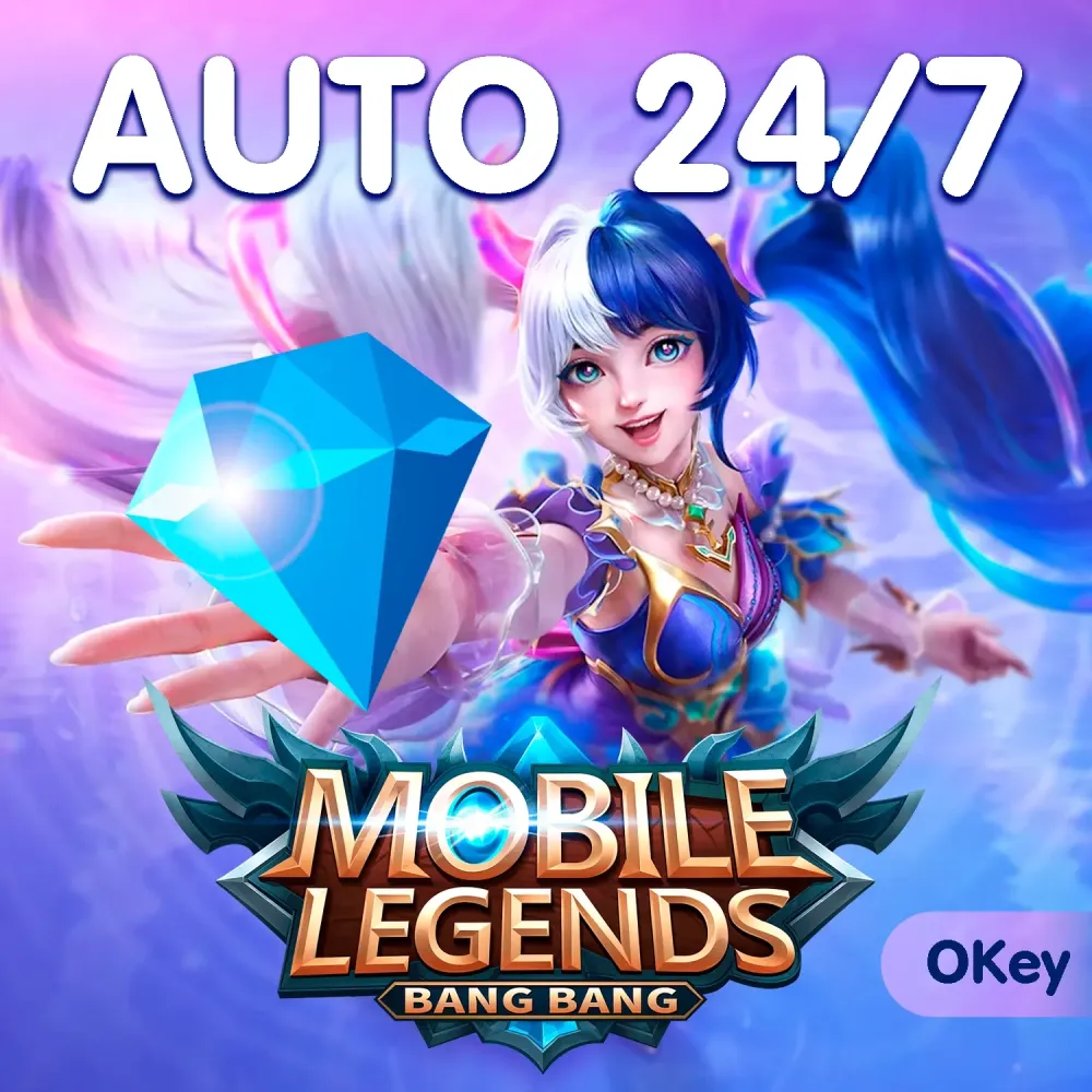 Алмазы MLBB GLOBAL 24/7 - Купить онлайн | Mobile Legends
