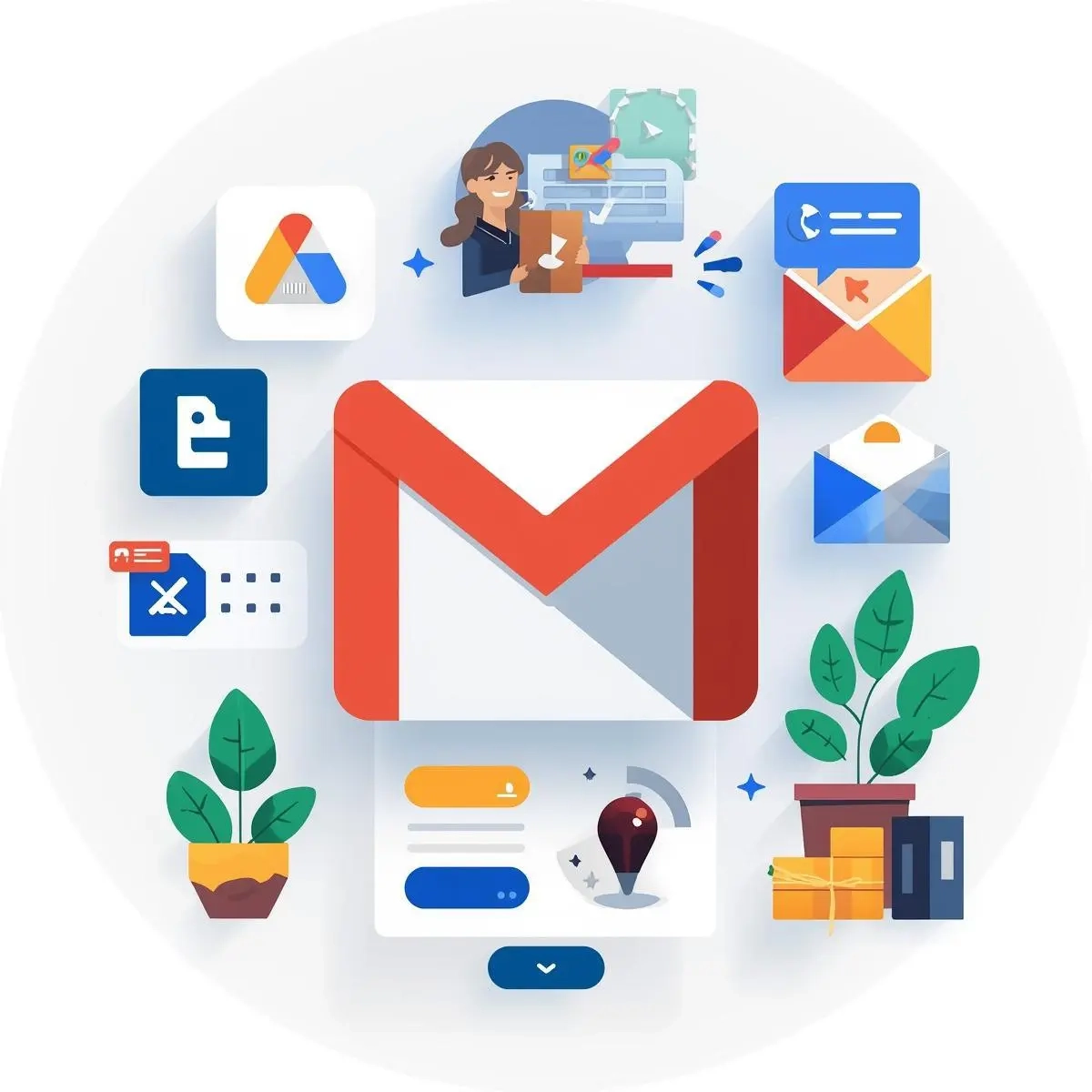 Gmail | Англ. профиль | Аккаунт | Онлайн