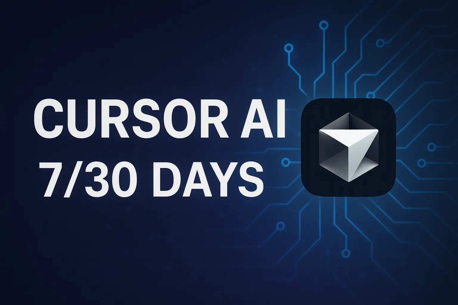 Cursor AI Pro: Аккаунт 7/30 дней | Онлайн
