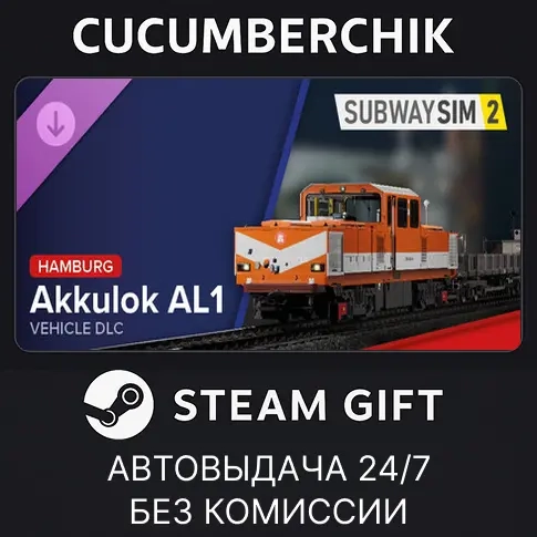 SubwaySim 2 - Hamburg Akkulok AL1 DLC | Steam Подарок Авто RU+МИР