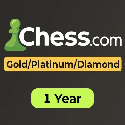 Chess.com Подписка 1 год Gold/Platinum/Diamond - О...