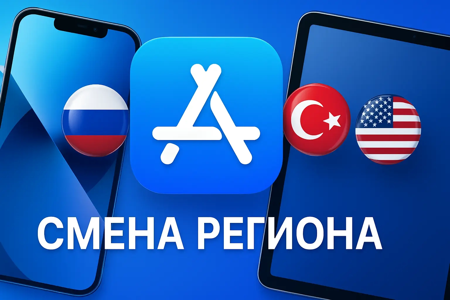 Смена региона Apple ID: доступ к App Store других ...