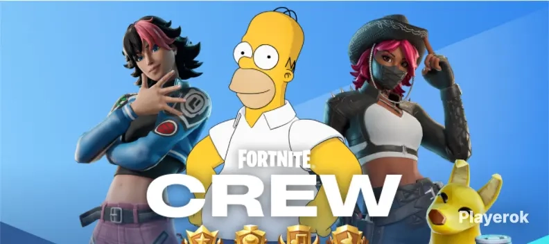 Fortnite Crew Epic Games: Подписка, Скин + 1000 В-баксов