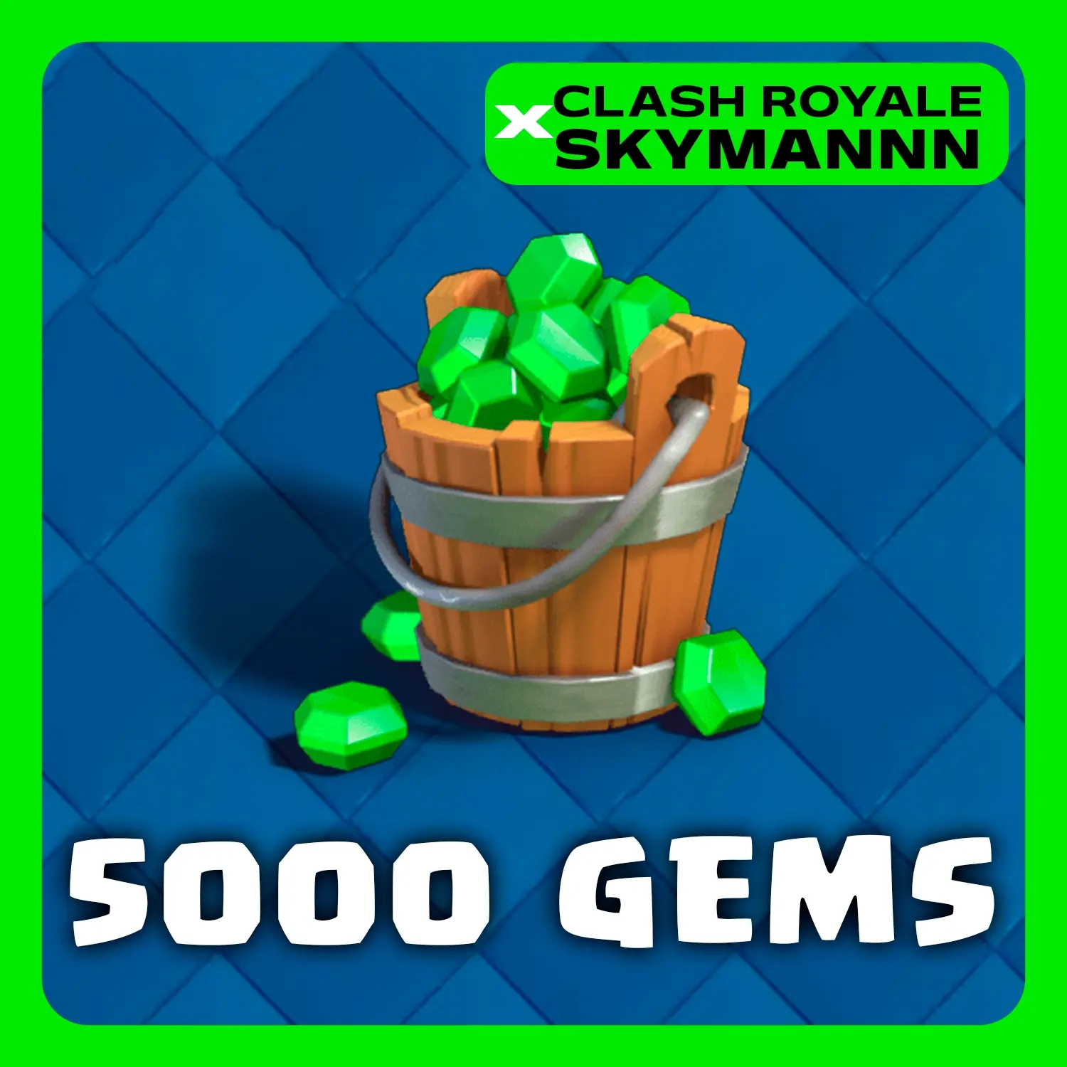 5000 Гемов Clash Royale | Любой регион | Онлайн
