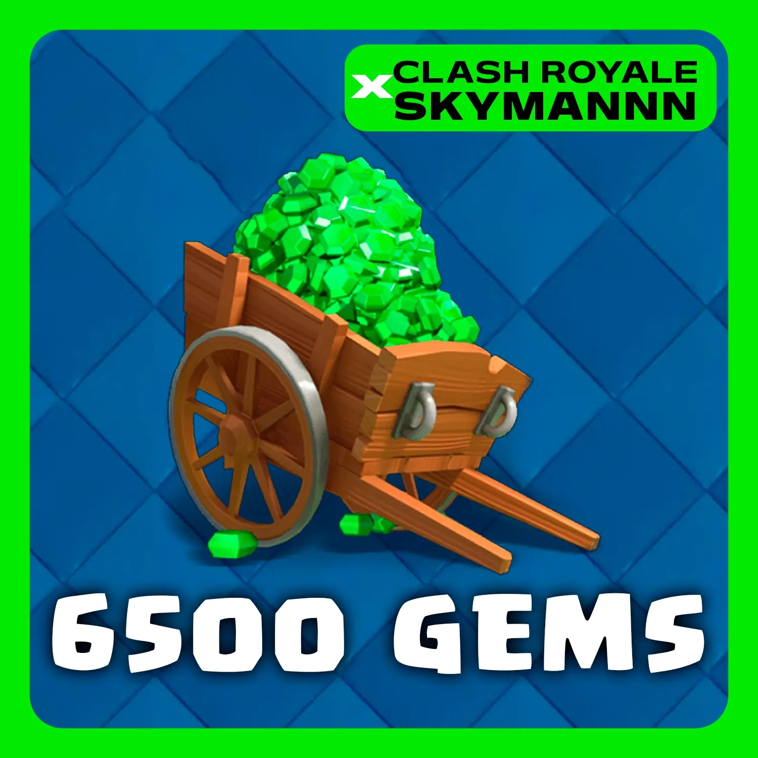 6500 Гемов Clash Royale | Любой Регион | Онлайн