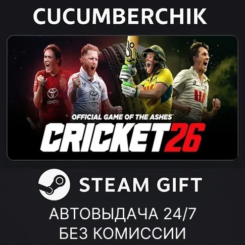 Cricket 26 Steam Gift AUTO RU+МИР - Купить онлайн