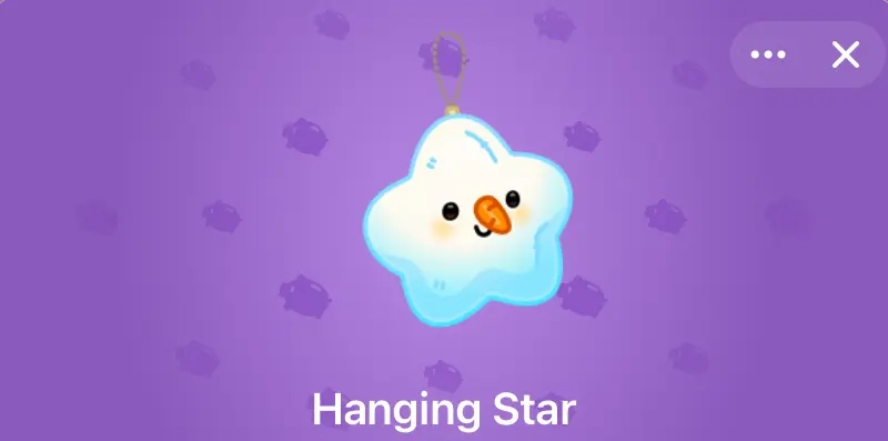 Hanging Star Подвесная звезда онлайн | ggsel онлайн