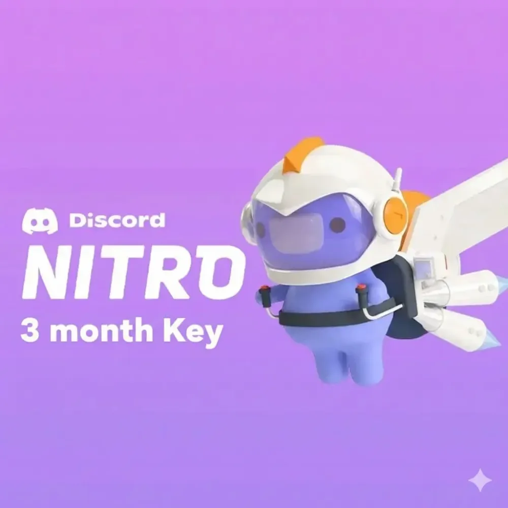 3 месяца Discord Nitro | Глобальный ключ | Только для новых