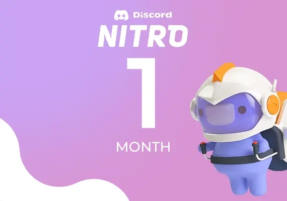 Discord Nitro на 1 месяц: Подписка + 2 буста (Ссылка)