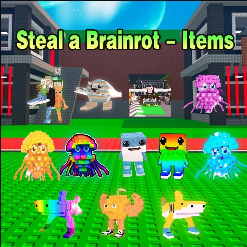 Roblox Steal A Brainrot: Предметы | Онлайн