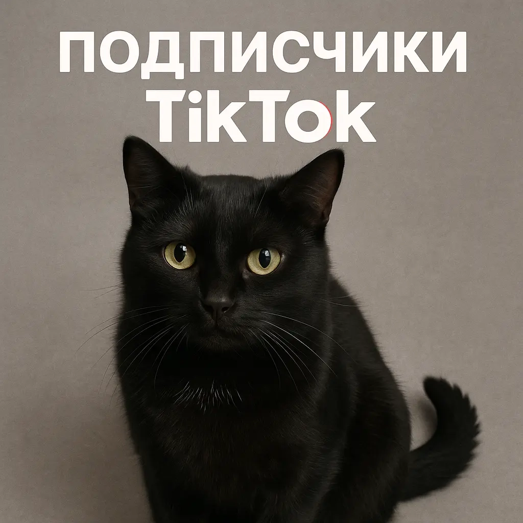 TikTok Подписчики | Быстро и Безопасно | Онлайн