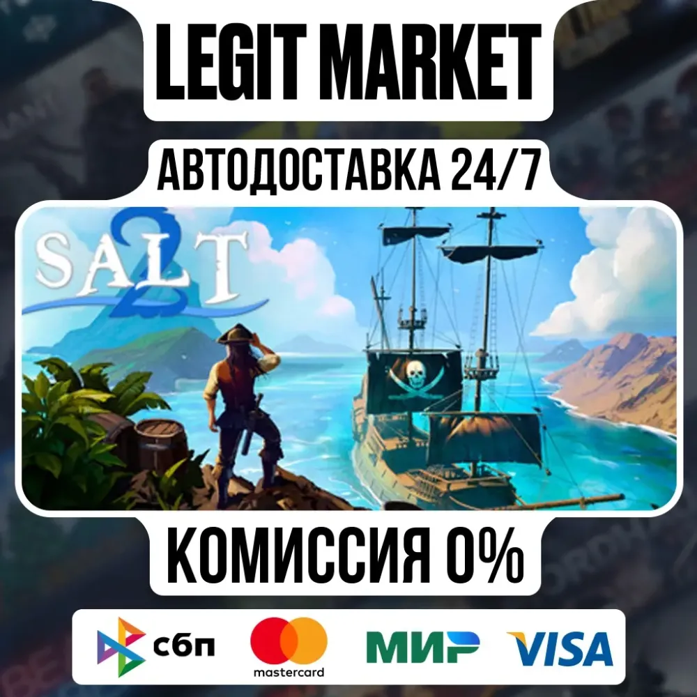 Salt 2 Steam AUTO | Ключ игры | РУ+МИР | Купить онлайн