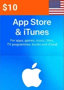 Apple App Store $10 (США) - Подарочная карта | Онл...