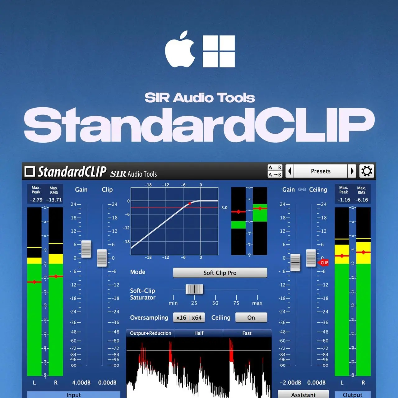 Купить ключ StandardCLIP – плагин для звука онлайн...