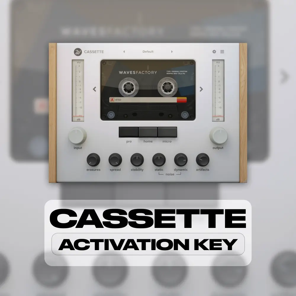 Wavesfactory Cassette: Ключ VST для Mac/Win | Онлайн
