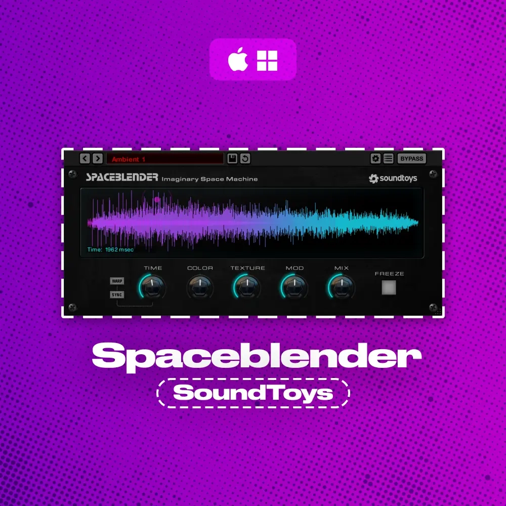 SoundToys SpaceBlender V5: Пожизненная лицензия | Онлайн