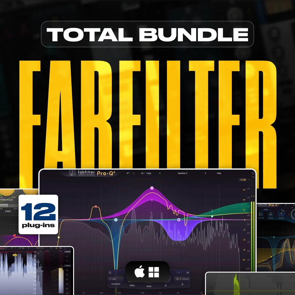 FabFilter Total Bundle: Пожизненная лицензия | Ключи | Онлайн