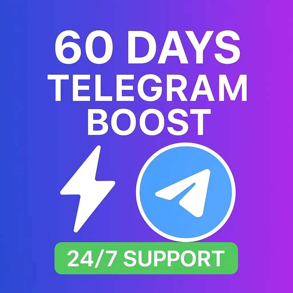 Бусты Телеграм 60 дней | Голоса | Опт | Онлайн