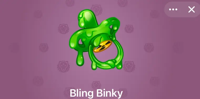 Bling Binky: NFT Подарок Онлайн | Редкие Цифровые Товары