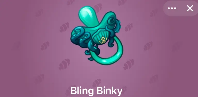 Bling Binky: NFT Подарок Онлайн | Редкие Цифровые Товары