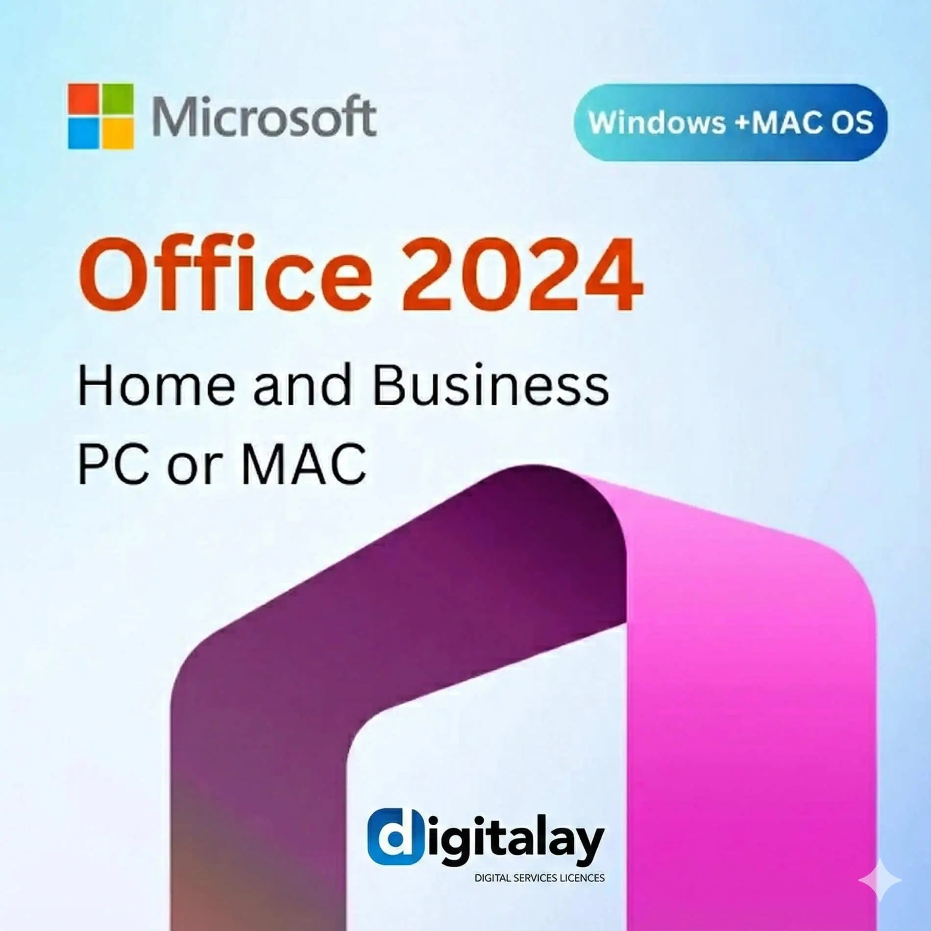 Office 2024 Home & Business: BIND ключ для Windows/Mac | Онлайн