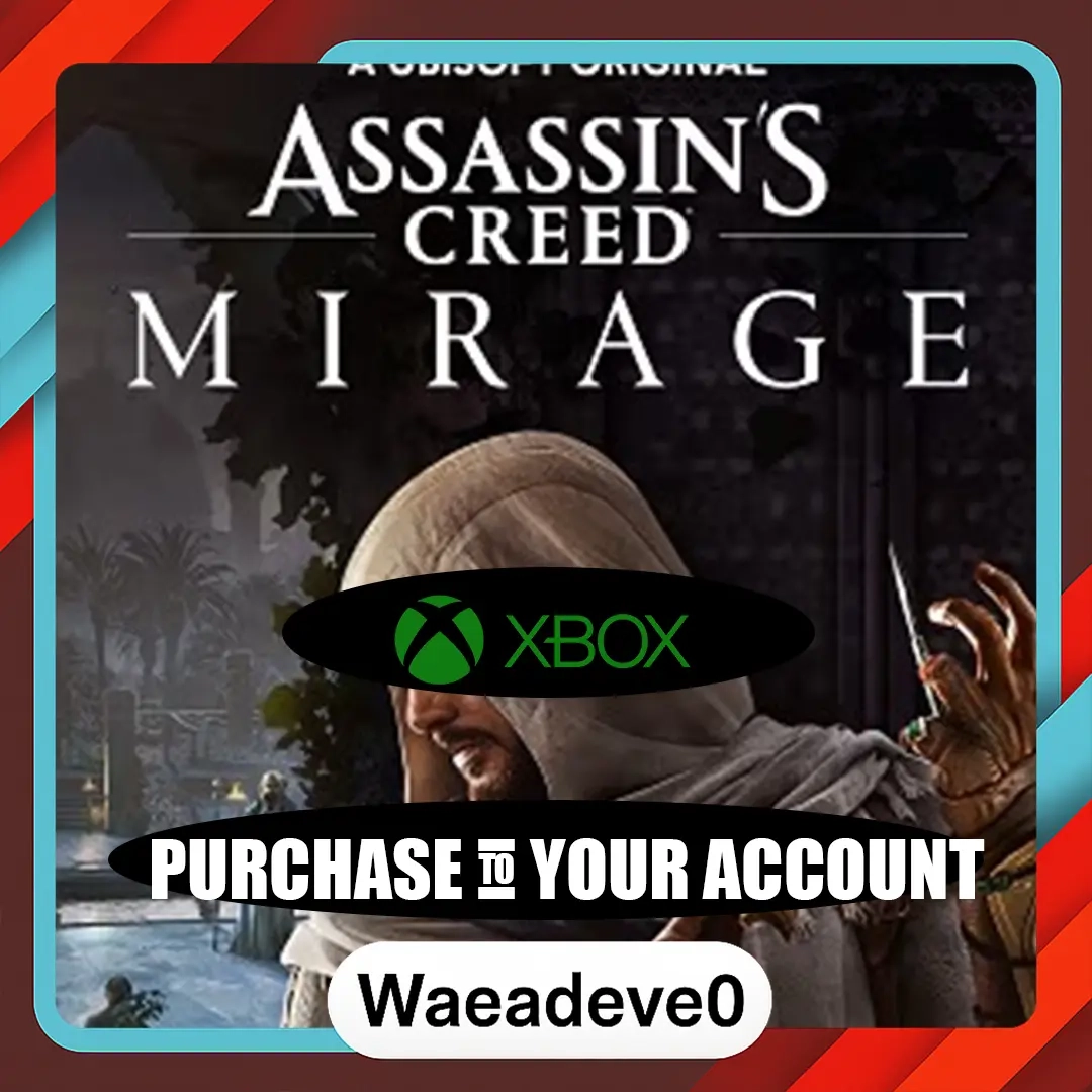 Assassin's Creed Mirage Xbox: Купить игру на аккаунт онлайн