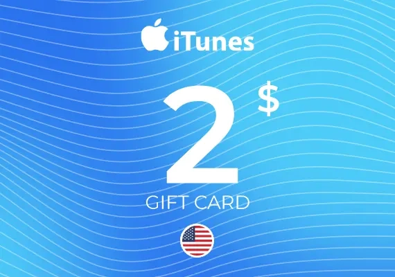 iTunes $2 (США) - Подарочная карта | App Store