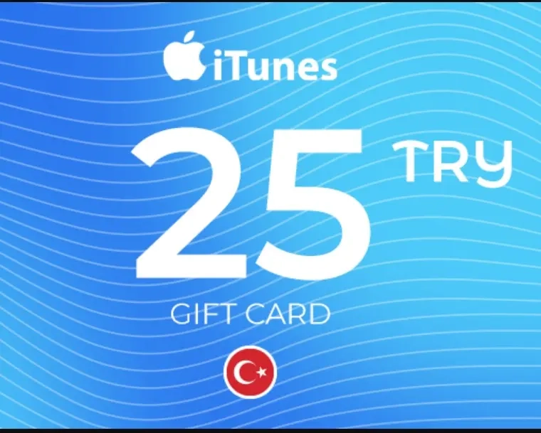 iTunes Карта 25 TL Турция | App Store | Покупка Онлайн