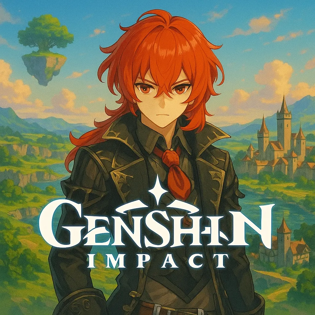 Genshin EU: Аккаунт с Дилюком (5★), AR 5, 400+ примогем