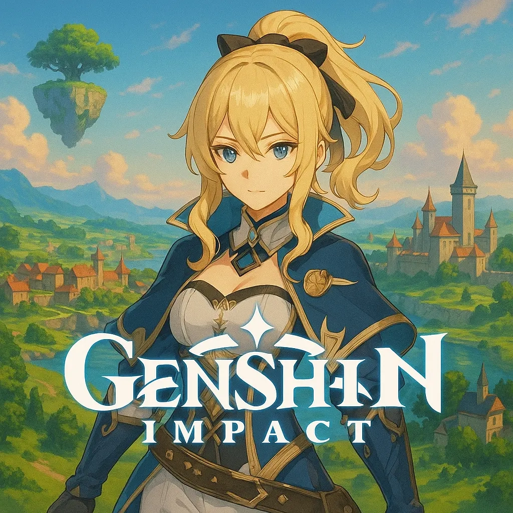Genshin EU: Аккаунт Джинн (5★), 400+ Примогем, AR 5