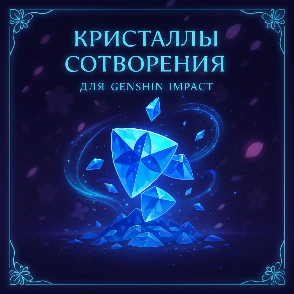 Кристаллы Genshin Impact | Купить онлайн | Категория 60