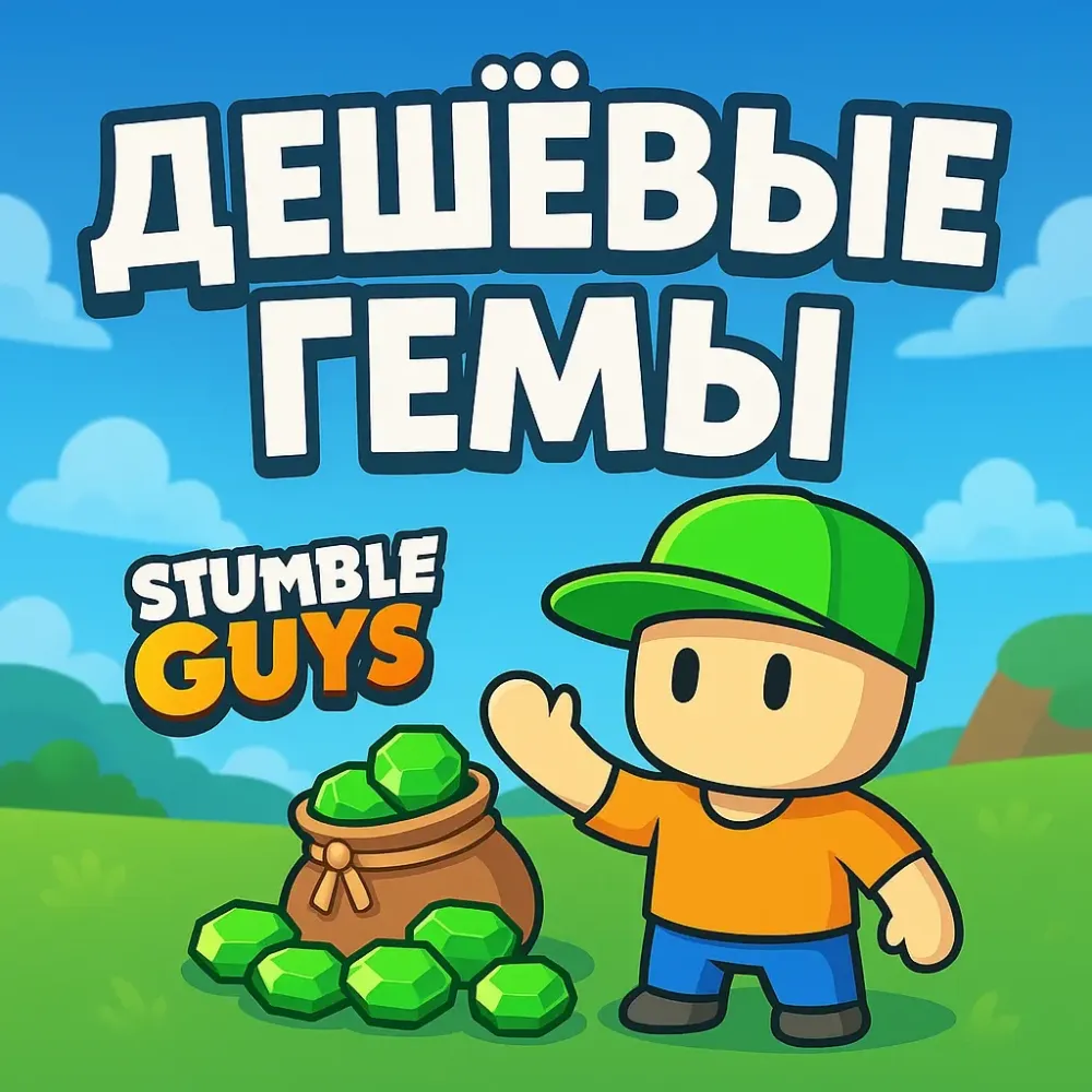 Гемы Stumble Guys по нику - Онлайн Валюта