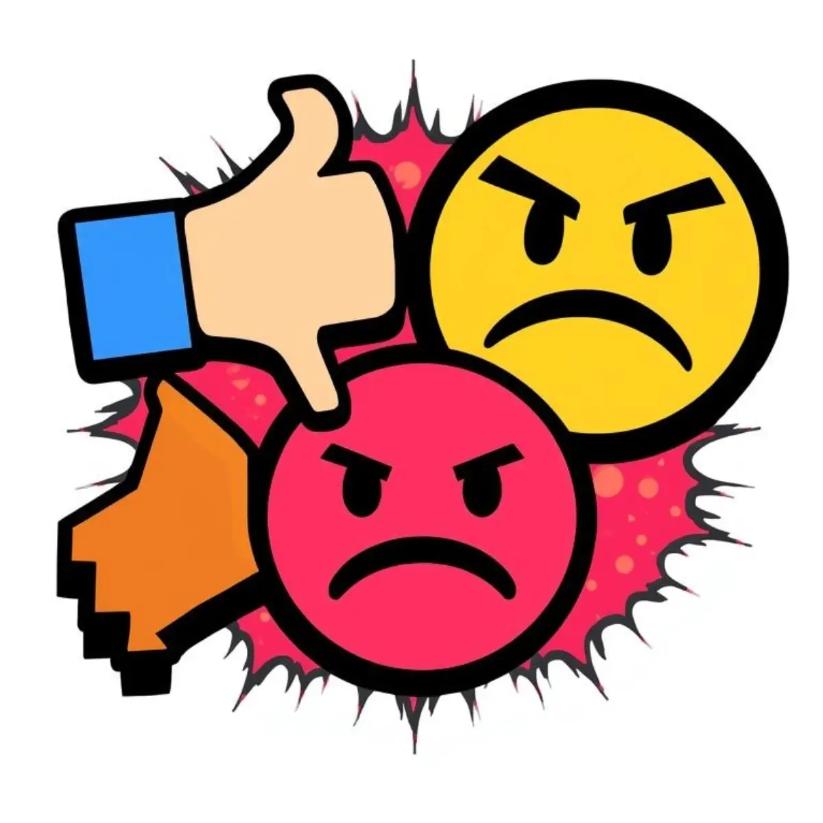 Негативная реакция Telegram: Купить онлайн | Реакции