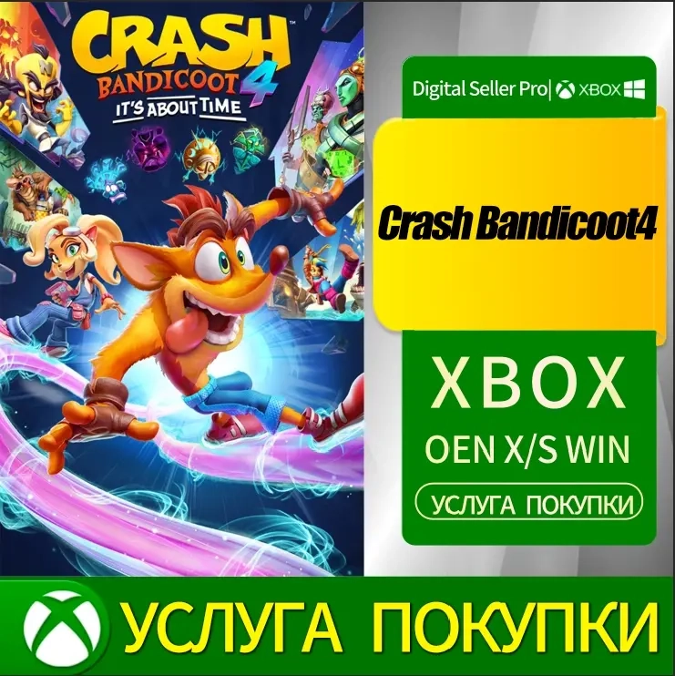 Crash Bandicoot 4: It's About Time | Xbox One, Series X|S | Microsoft Store