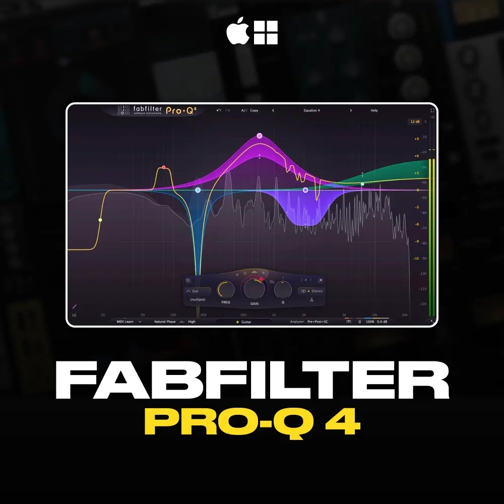 FabFilter Pro-Q 4: ключ активации для Mac/Win | Ключи